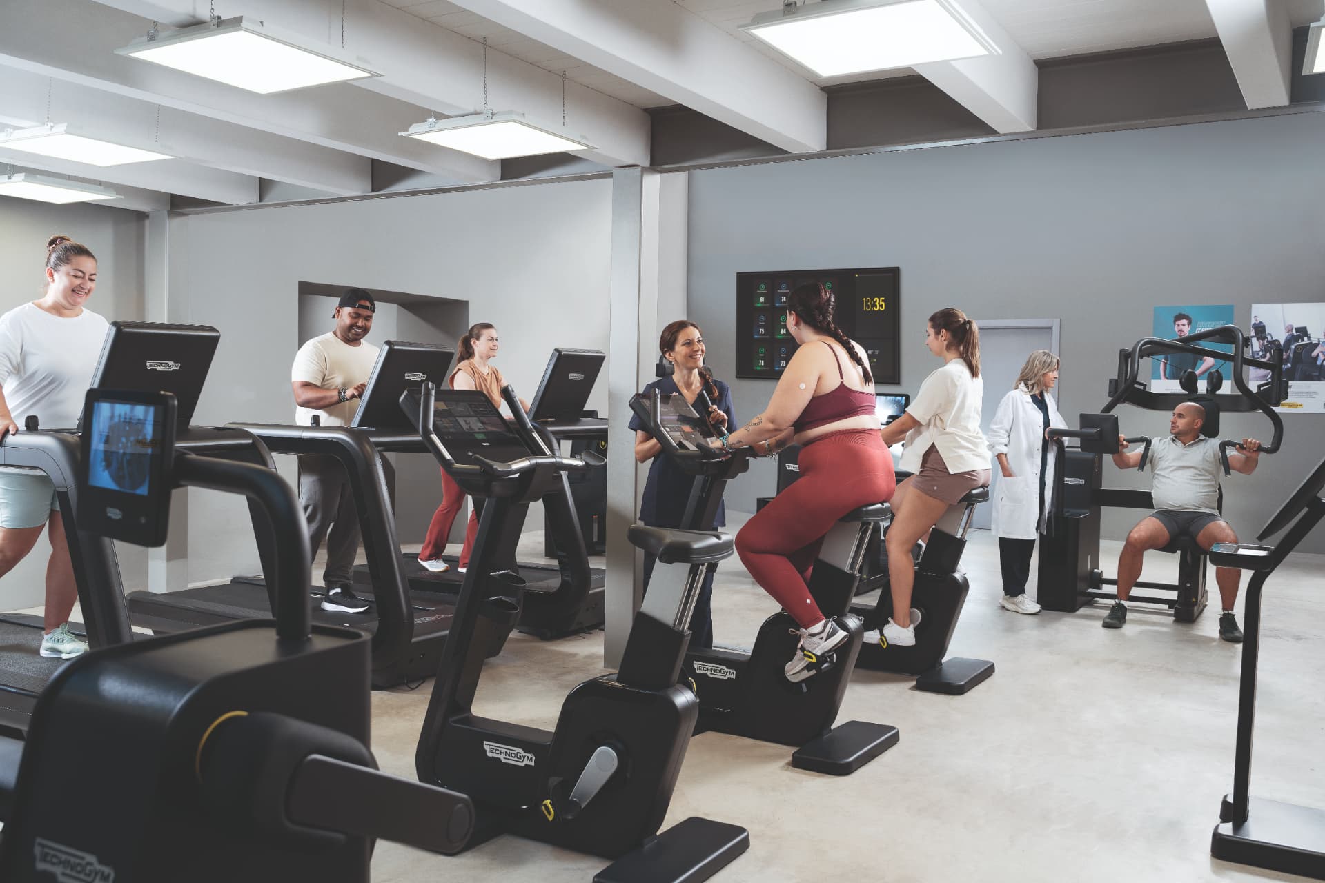 Medical Fitness Training an modernen Technogym Geräten in Kiel